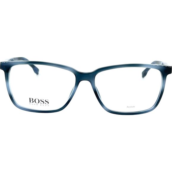 Hugo Boss 1300 U Mens Eyeglass Frame 0JBW Blue Havana - Picture 3 of 6
